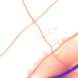 Daytime road noise heatmap for TR4 8FT