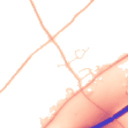 Daytime road noise heatmap for TR4 8FU