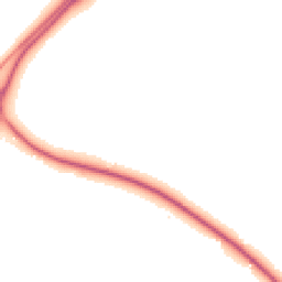 Night-time road noise heatmap for TR4 8HZ