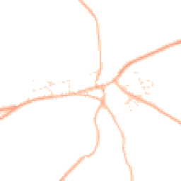 Daytime road noise heatmap for TR4 8LN