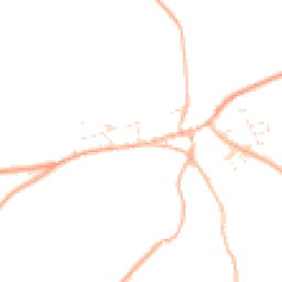 Daytime road noise heatmap for TR4 8LW