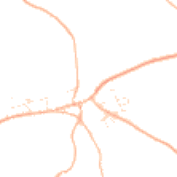Daytime road noise heatmap for TR4 8NL