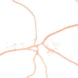 Daytime road noise heatmap for TR4 8PD