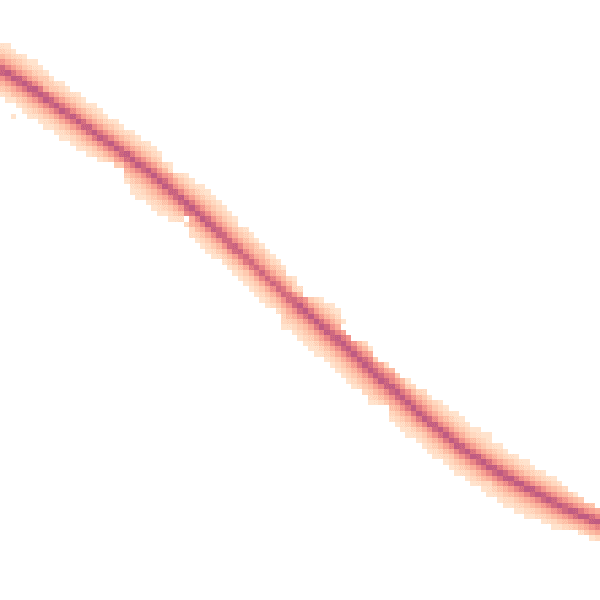 Night-time road noise heatmap for TR4 8PH