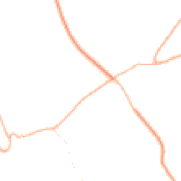 Daytime road noise heatmap for TR4 8PQ