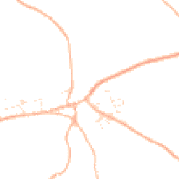 Daytime road noise heatmap for TR4 8QA