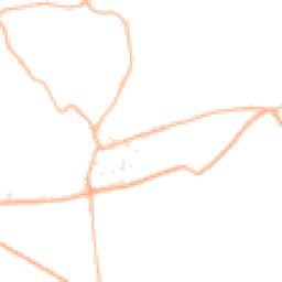 Daytime road noise heatmap for TR4 8RP