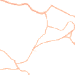 Daytime road noise heatmap for TR4 8RQ