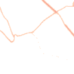 Daytime road noise heatmap for TR4 8SL