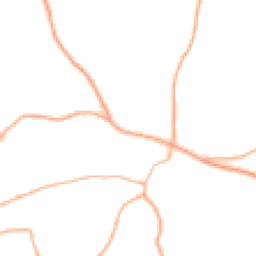 Daytime road noise heatmap for TR4 8ST