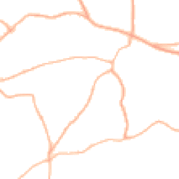 Daytime road noise heatmap for TR4 8SX