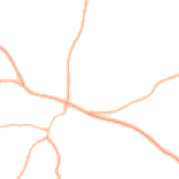 Daytime road noise heatmap for TR4 8SZ
