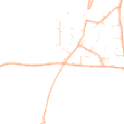 Daytime road noise heatmap for TR4 8TP