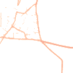 Daytime road noise heatmap for TR4 8TU