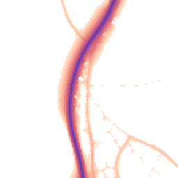 Daytime road noise heatmap for TR4 9BA