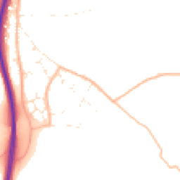 Daytime road noise heatmap for TR4 9BJ
