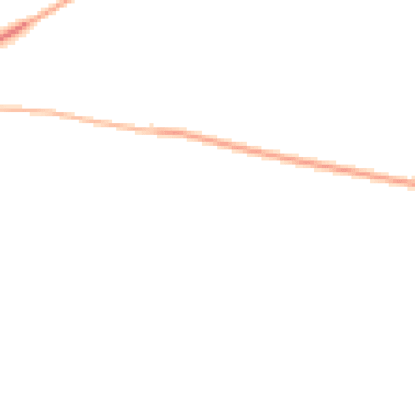 Night-time road noise heatmap for TR4 9DL