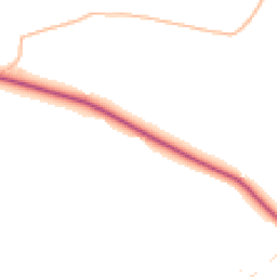 Daytime road noise heatmap for TR4 9DW
