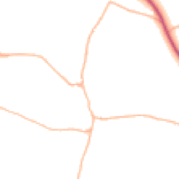 Daytime road noise heatmap for TR4 9EB