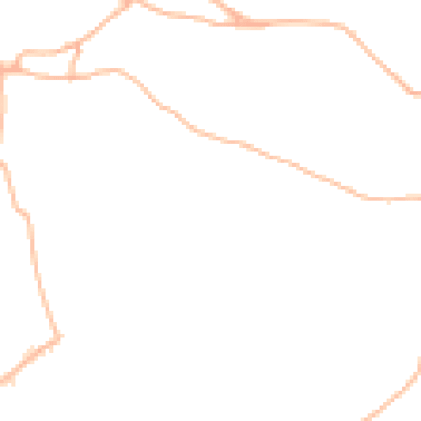 Daytime road noise heatmap for TR4 9EE