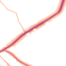 Daytime road noise heatmap for TR4 9FE