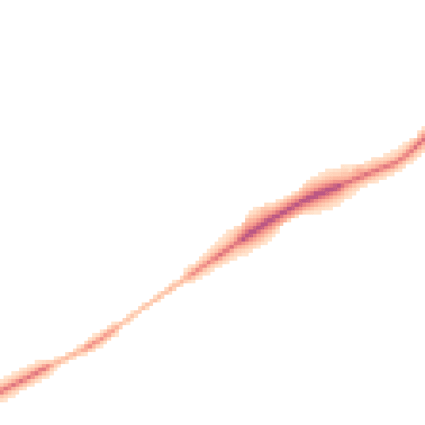 Night-time road noise heatmap for TR4 9HF
