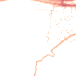 Daytime road noise heatmap for TR4 9NH