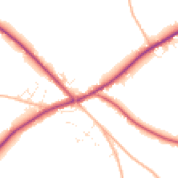 Daytime road noise heatmap for TR4 9QD