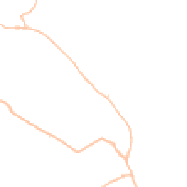 Daytime road noise heatmap for TR4 9QT