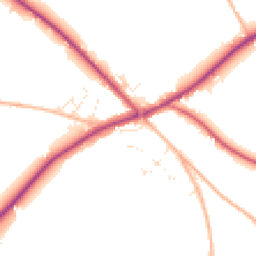 Daytime road noise heatmap for TR4 9QW