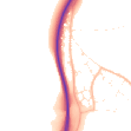 Daytime road noise heatmap for TR4 9RQ