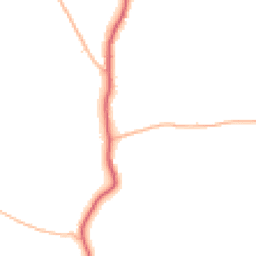 Daytime road noise heatmap for TR5 0AD