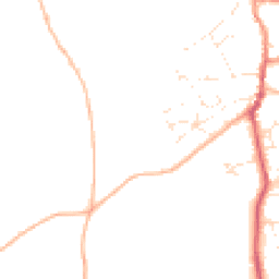 Daytime road noise heatmap for TR5 0AJ
