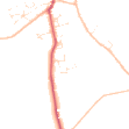 Daytime road noise heatmap for TR5 0AL