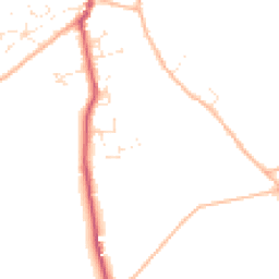 Daytime road noise heatmap for TR5 0AQ