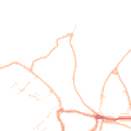 Daytime road noise heatmap for TR5 0AR