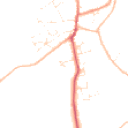 Daytime road noise heatmap for TR5 0AW