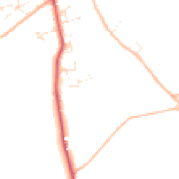 Daytime road noise heatmap for TR5 0LE