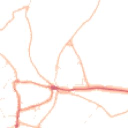 Daytime road noise heatmap for TR5 0LT
