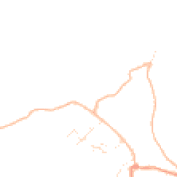Daytime road noise heatmap for TR5 0NA
