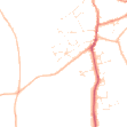 Daytime road noise heatmap for TR5 0NH