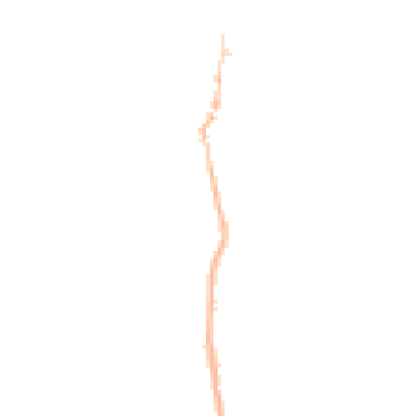 Night-time road noise heatmap for TR5 0NZ