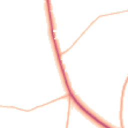 Daytime road noise heatmap for TR5 0PD