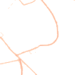 Daytime road noise heatmap for TR5 0PN