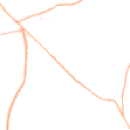 Daytime road noise heatmap for TR5 0PP