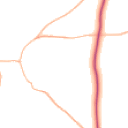 Daytime road noise heatmap for TR5 0QE