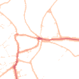 Daytime road noise heatmap for TR5 0QU