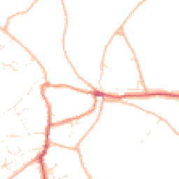 Daytime road noise heatmap for TR5 0QX