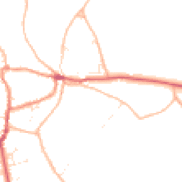 Daytime road noise heatmap for TR5 0QZ