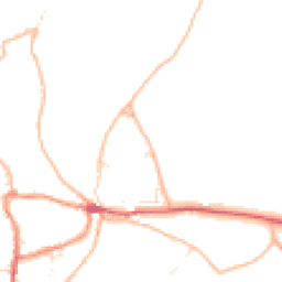 Daytime road noise heatmap for TR5 0RE